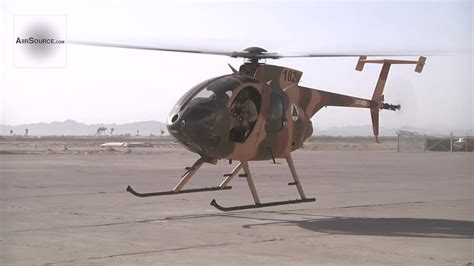 Afghan Air Force MD-530 Helicopter Training - YouTube