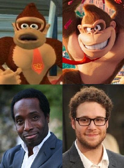 Donkey Kong with voice actors by zielinskijoseph on DeviantArt