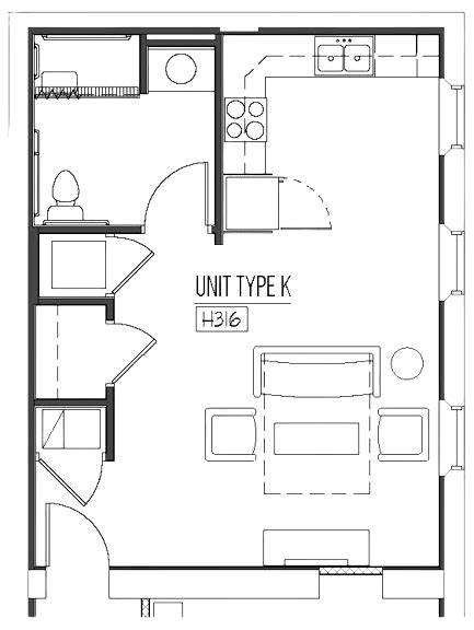 Floor Plans - Valley House Flats