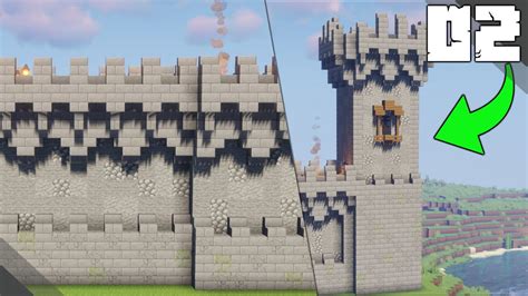 Minecraft Medieval Castle Walls