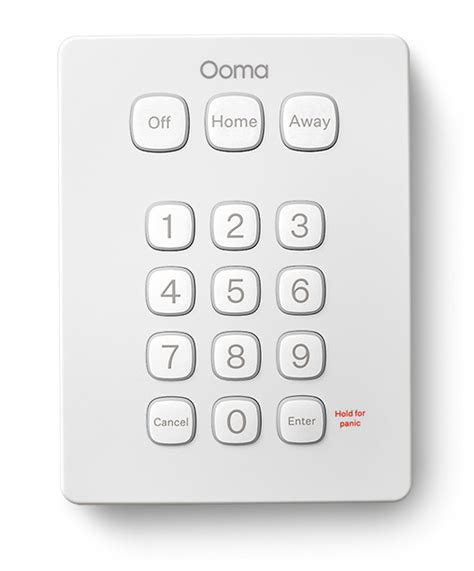 Alarm Keypad - Home Security System Keypad | Ooma