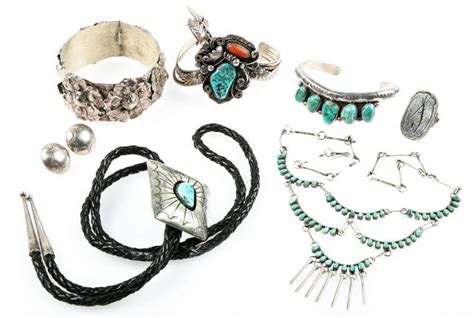 Sterling Silver Southwestern Style Jewelry