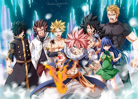 Todos Dragon Slayers Fairy Tail - Animetoon Personagens – AnimeToon | Fairy tail anime, Fairy ...