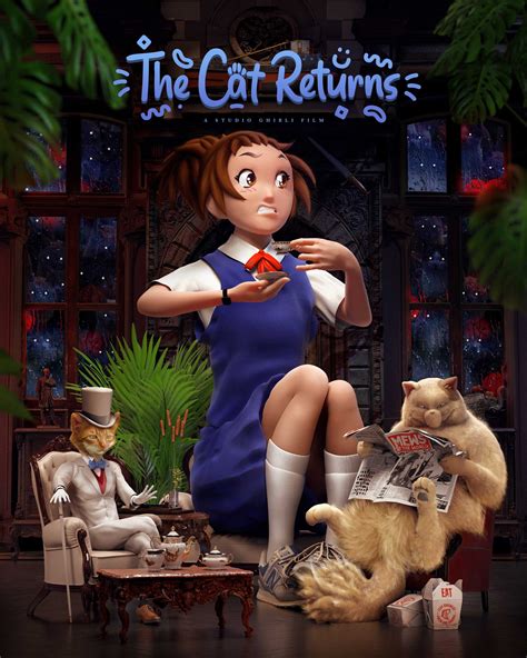 ArtStation - The Cat Returns Remake