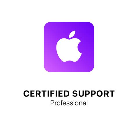 Apple Certified Support Professional - Credly