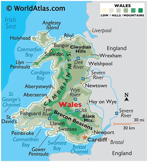 Wales Maps & Facts - World Atlas