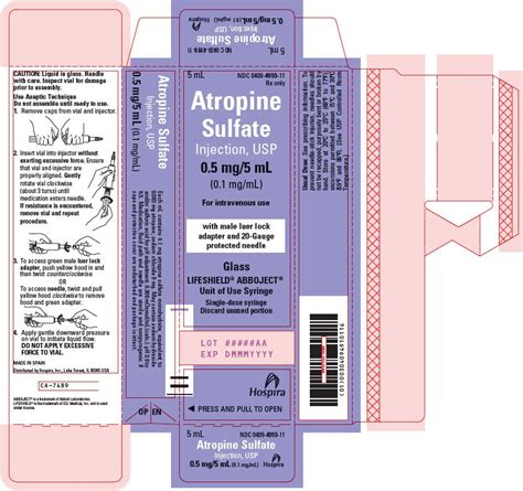 Atropine Fda Prescribing Information Side Effects And Uses - Bank2home.com