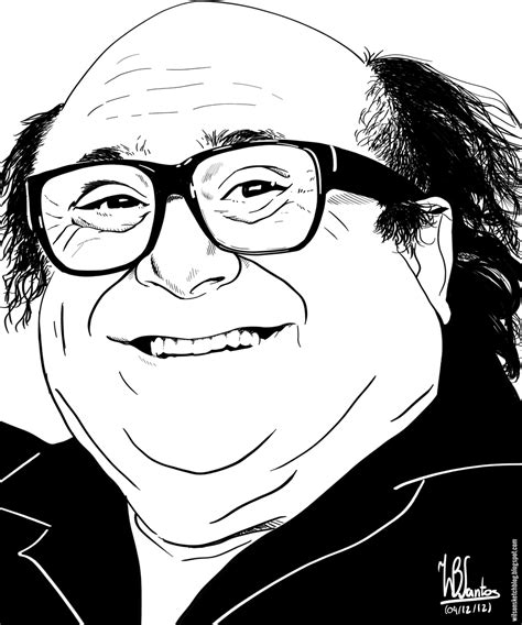 Danny DeVito (Ink drawing)