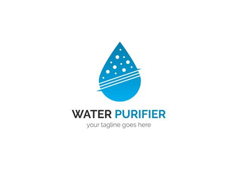 Water Purifier Logo | Branding & Logo Templates ~ Creative Market