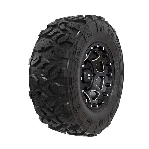 Pro Armor® Wheel & Tire Set: Shackle - Accent & Harvester™ - 28" | Polaris RANGER