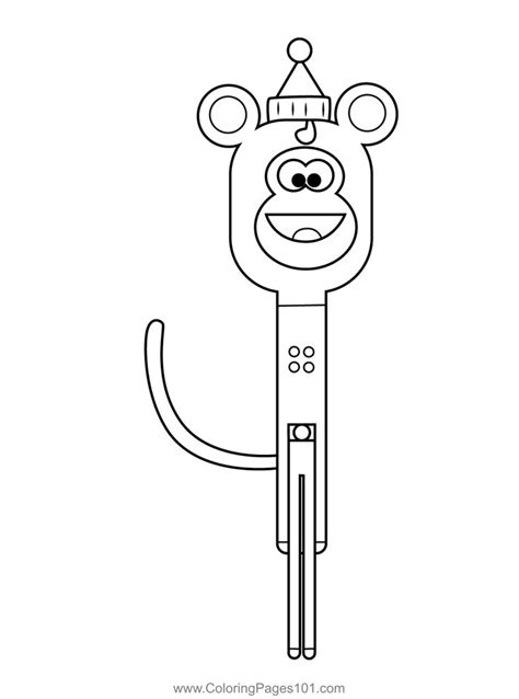 a monkey with a crown on its head is holding a toothbrush in his hand