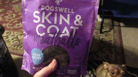 Dogswell Skin & Coat Duck Recipe Meatballs #Unboxing #Review - YouTube