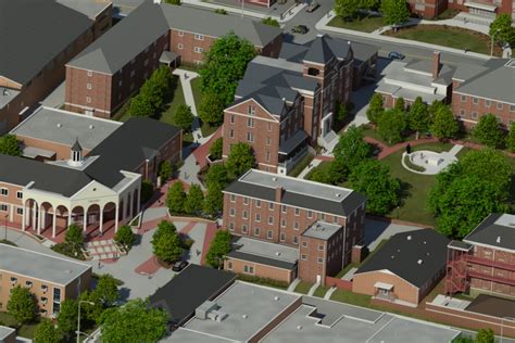 Photo-Realistic Map Artwork: Morehouse College