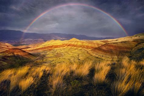 Rainbow Hills (2008) | Painted Hills, Oregon | Marc Adamus Photography