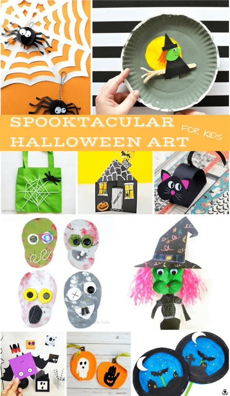 15 SPOOKTACULAR HALLOWEEN ART PROJECTS FOR KIDS