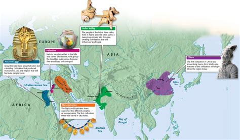 Ancient Civilizations Map Worksheet