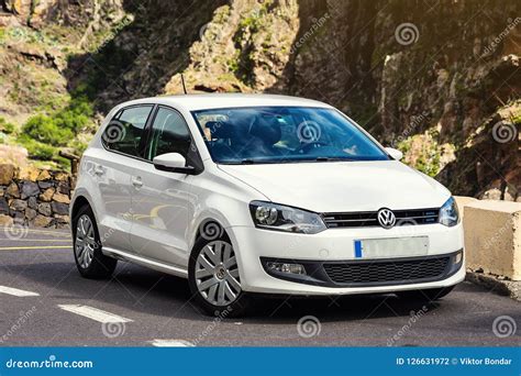 TENERIFE, SPAIN - May, 2018: AutoReisen - Rent a Car - in Masca ...