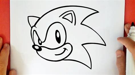 COMO DIBUJAR A SONIC