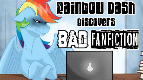 Rainbow Dash Discovers Bad Fanfiction [MLP Fanfic Reading] (Comedy) - YouTube