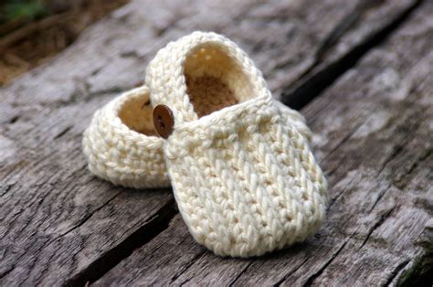 Baby Boy Booties CROCHET PATTERN for Easy on Loafers Crochet - Etsy