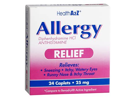 HealthA2Z Over The Counter Allergy Relief Medication | Zyrtec, Claritin