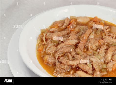 Italy, Lombardy, Trippa, Italian Tripe Soup Stock Photo - Alamy