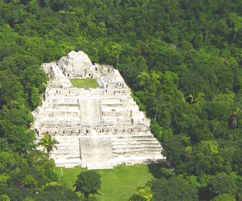 aerial-view-of-caracol-belize | Belize travel, Belize, Maya ruins