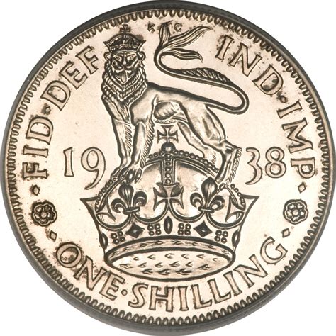 1 Shilling - George VI (English crest; with 'IND:IMP') - United Kingdom – Numista