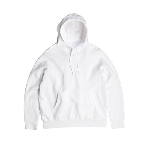 Hooded Sweatshirt - White 400 GSM Fleece – House Of Blanks