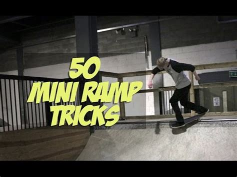 50 Mini Ramp Tricks Everyone Should Learn! - YouTube