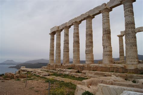 Then & Now: Temple of Poseidon in Sounion, Greece | Travel Addict