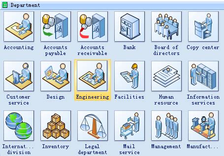 13 Visio Workflow Icons Images - Free Visio People Shapes, Visio Workflow Diagram Shapes and ...