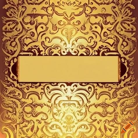 Luxurious business card with gold accents on Craiyon