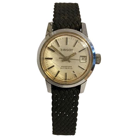 Vintage 1970s Tissot Automatic Ladies Wristwatch For Sale at 1stDibs