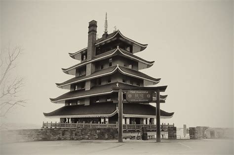 The Pagoda - Reading Pa. Photograph by Bill Cannon