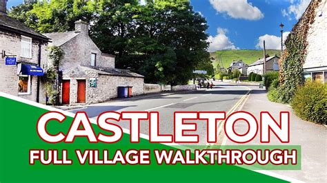 CASTLETON | Walk through Castleton Village, Peak District, England - YouTube