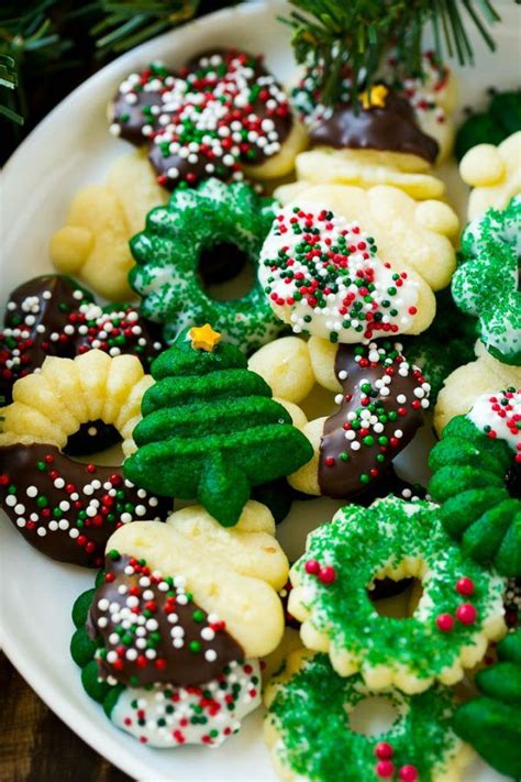 The Best Cookie Exchange Recipes | Spritz cookies, Cream cheese spritz cookies, Christmas spritz ...