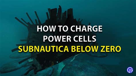 Subnautica Below Zero: How To Charge Power Cells?