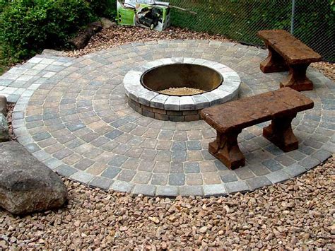 Paver Fire Pit Ideas | Fire Pit Design Ideas