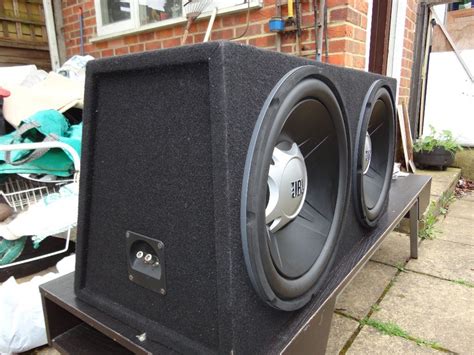 JBL GT5 15"INCH TWIN CAR SUBWOOFER | in Barking, London | Gumtree