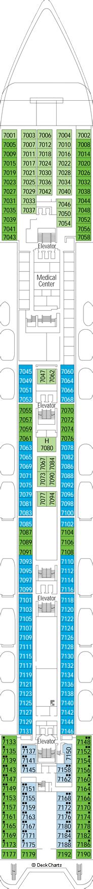 MSC Sinfonia Deck Plans: Ship Layout, Staterooms & Map - Cruise Critic