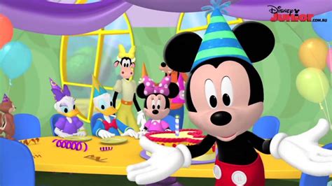 Минни Маус Печёт Шоколадный Торт/Mickey Mouse Clubhouse - Disney Junior Happy Birthday - YouTube