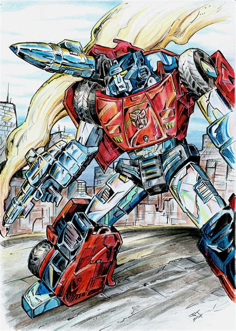 Sideswipe - coloured by JoeTeanby on DeviantArt