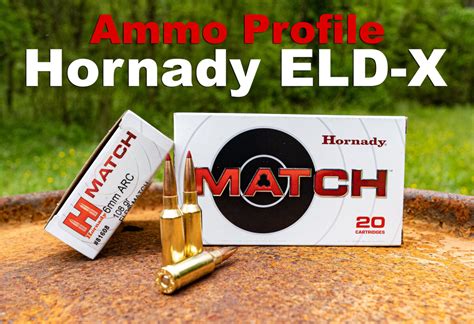 Hornady ELD-X and ELD Match Ammo | AmmoForSale.com