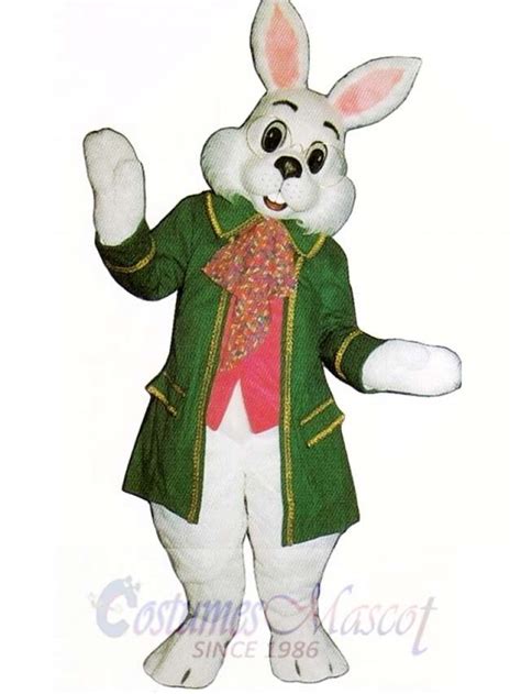 Wendell Green Rabbit Easter Bunny Mascot Costume