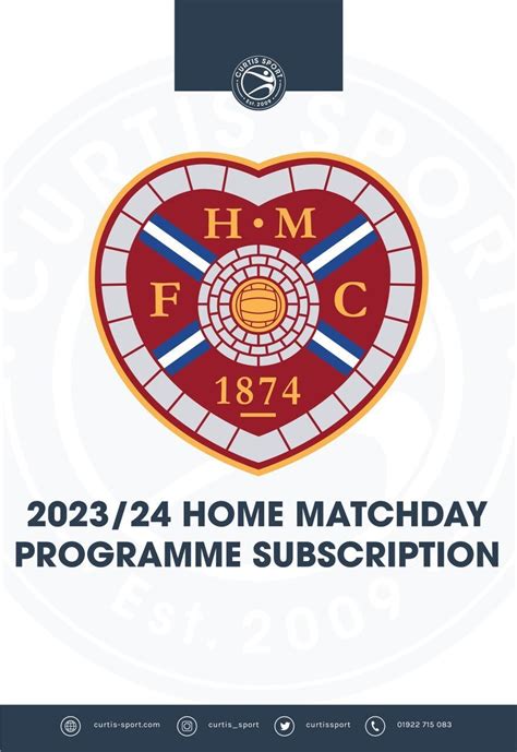 Heart of Midlothian 2023/24 Home Subscription