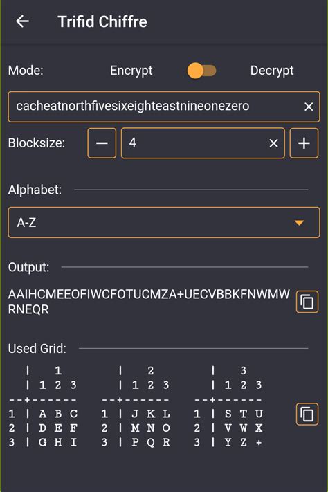 02 How does GC Wizard encrypt or decrypt using the Trifid Cipher? – GC Wizard