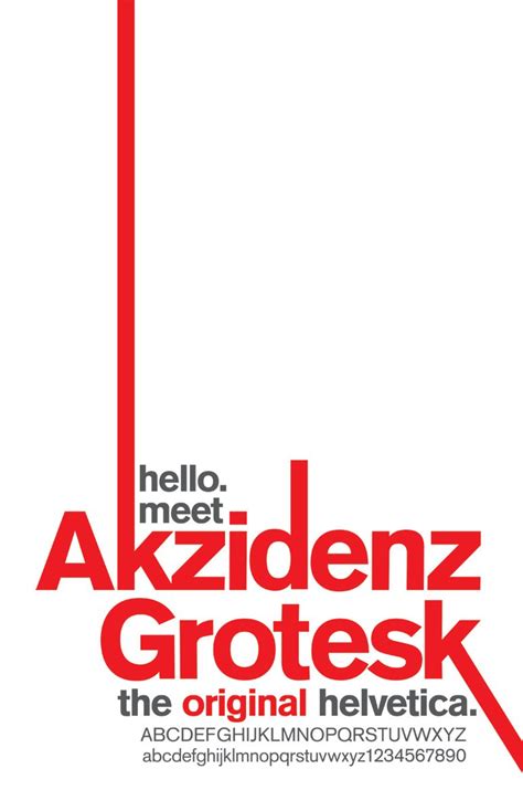 Akzidenz Grotesk | Booklet design layout, Typography design, Typography poster