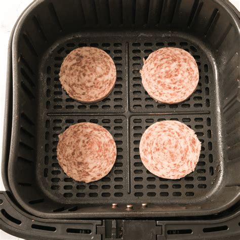 Air Fryer Frozen Sausage Patties - Fork To Spoon