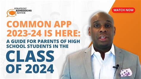 Common App 2023-24 is Here: A Guide for Parents of High School Students ...